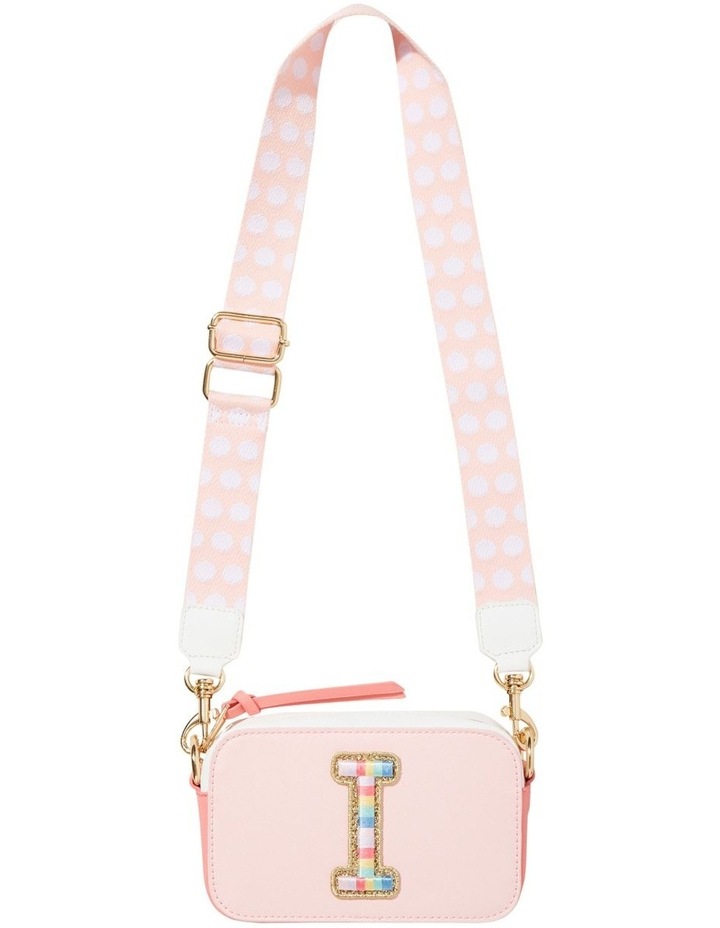 Rainbow Initial Bag Pink I
