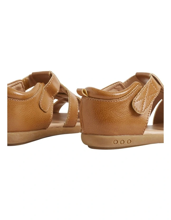 Cage Sandal in Tan image 3