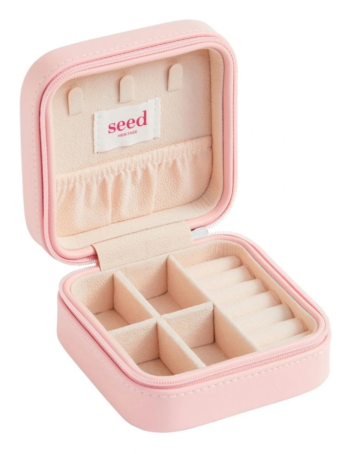 Initial "B" Jewellery Box In Pink image 2