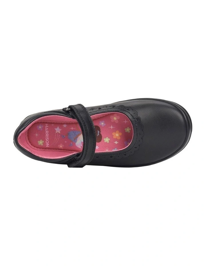 Brianna School Shoe in Black image 5