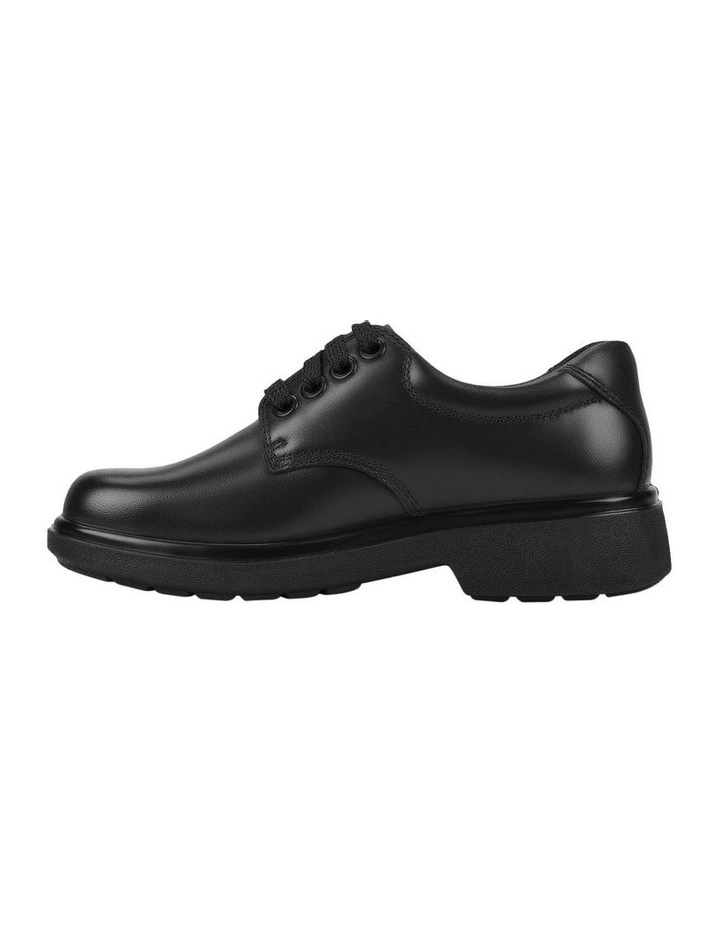 Daytona Youth School Shoe In Black image 3