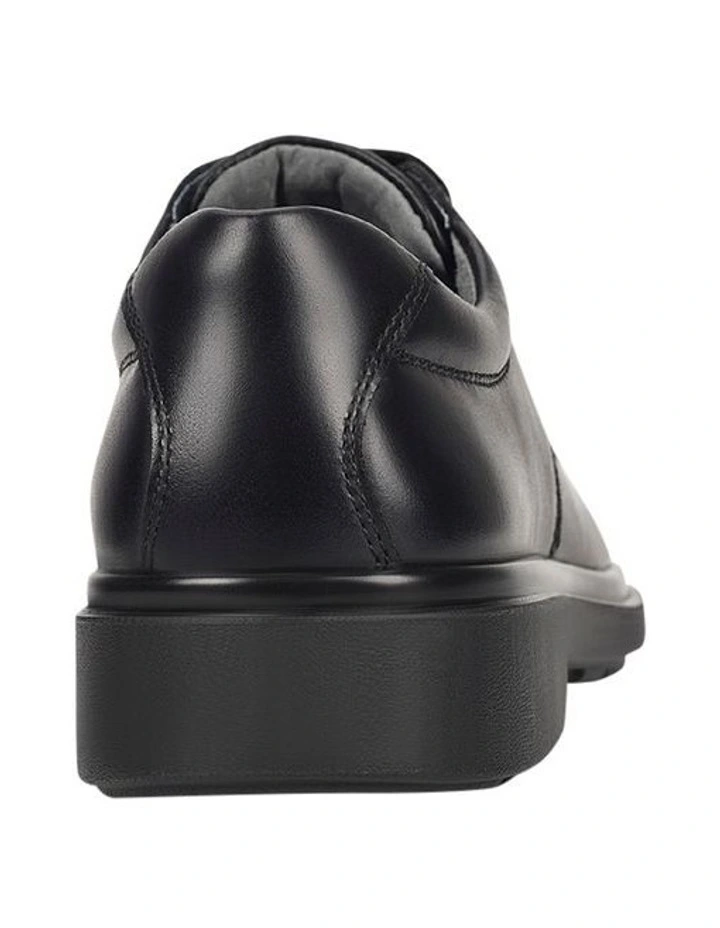 Daytona Senior School Shoe in Black image 2
