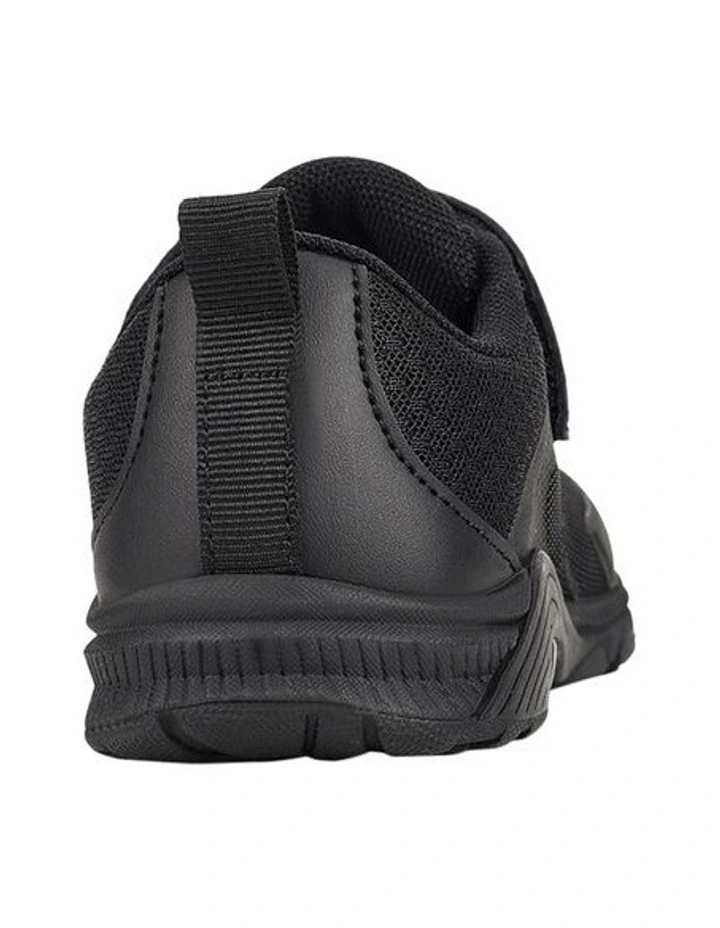 Nifty Blackout School Shoe in Black image 3