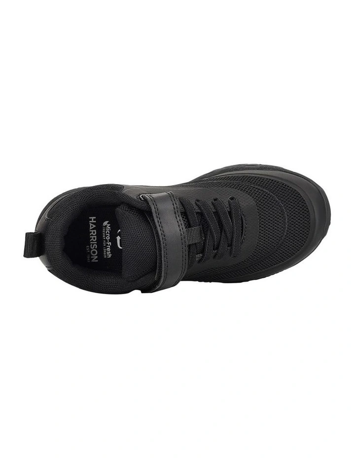Nifty Blackout School Shoe in Black image 5