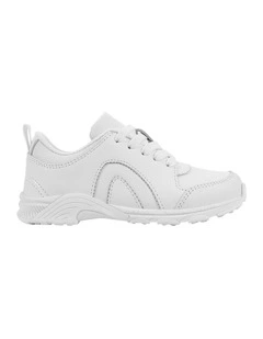 Notion School Shoe in White