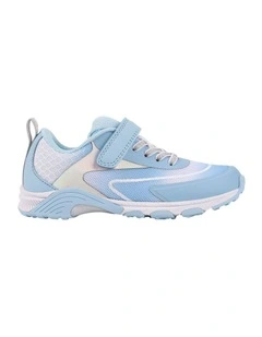 Nifty School Shoe in Artic Blue