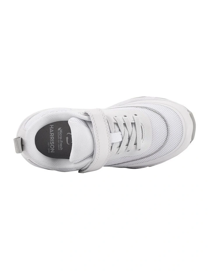 Nifty School Shoe in Grey/White image 5