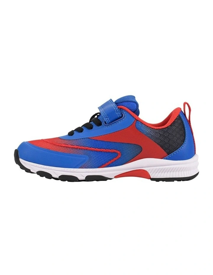 Nifty School Shoe in Blue/Red image 4