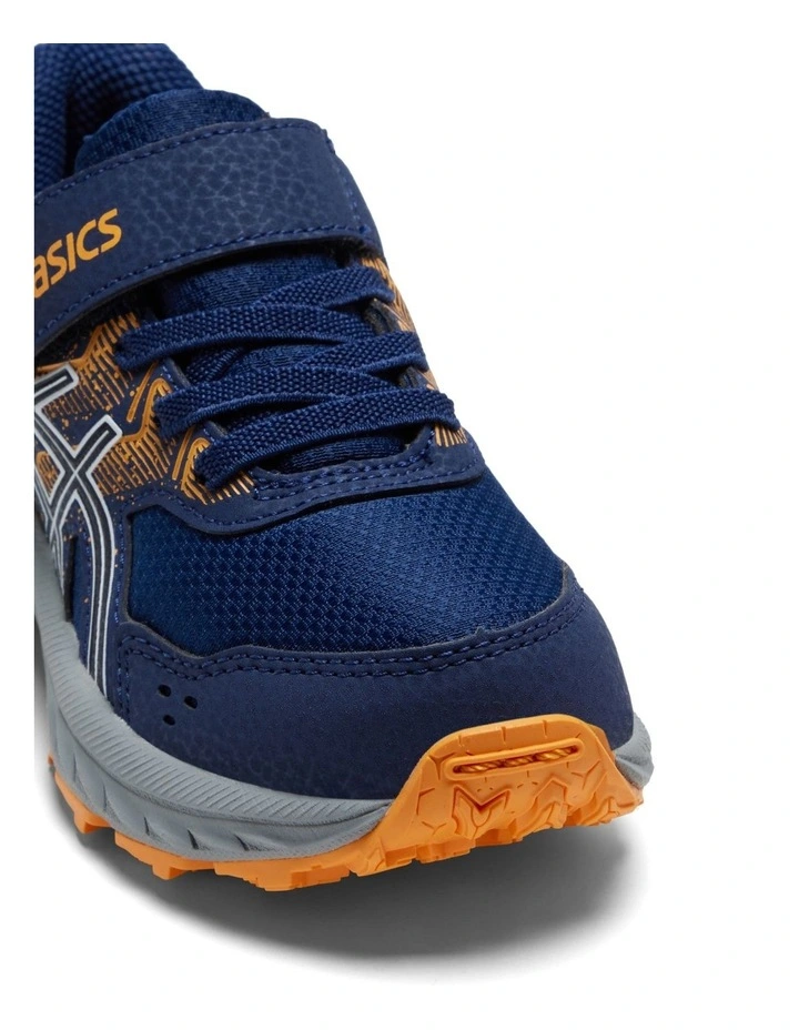 Asics Pre Venture 9 PreSchool Sport Shoes In Blue MYER