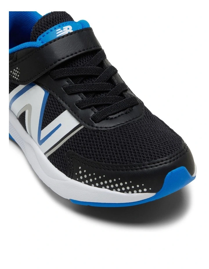 545 Self-Fastening Strap Pre-School Sport Shoe in Black image 4