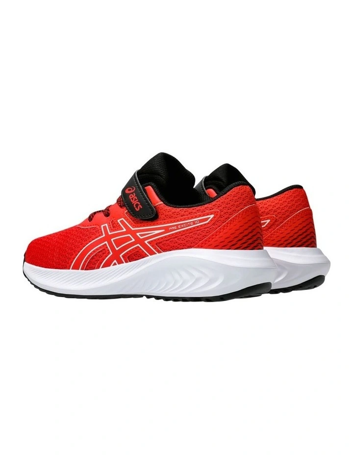 Pre-Excite 10 Pre-School Sport Shoes in Red image 3