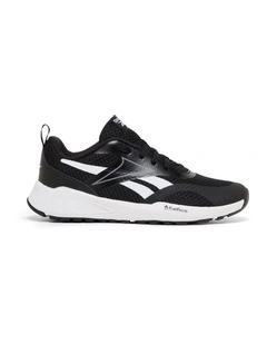 Energen Run Sport Shoes in Black/White