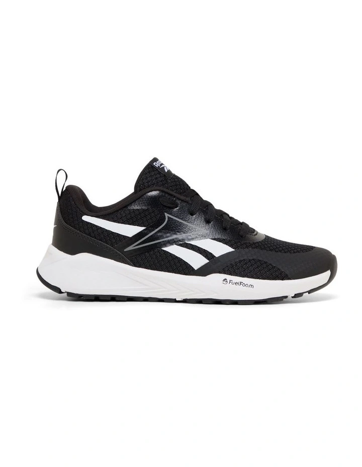 Energen Run Sport Shoes in Black/White image 1