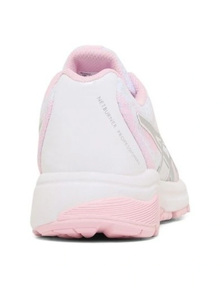 Netburner Pro 4 Grade School Sport Shoes in White image 3
