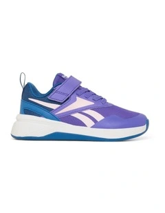 Nano Play Stretch L And T Strap Sport Shoes in Purple
