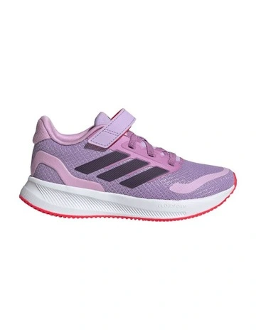 Runfalcon 5 Self-Fastening El Pre-School Sport Shoes in Plum