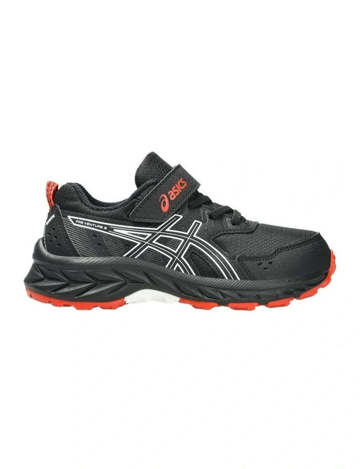 Pre Venture 9 Pre-School Sports Shoe in Black image 1