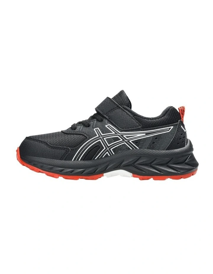 Pre Venture 9 Pre-School Sports Shoe in Black image 2