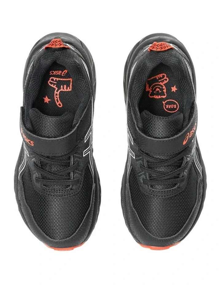 Pre Venture 9 Pre-School Sports Shoe in Black image 3