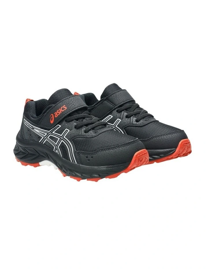 Pre Venture 9 Pre-School Sports Shoe in Black image 4
