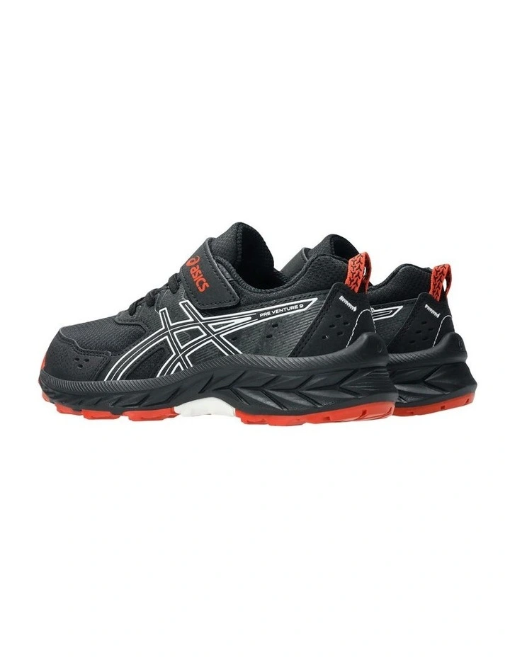 Pre Venture 9 Pre-School Sports Shoe in Black image 5
