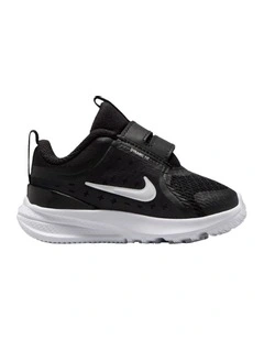 Star Runner 5 Infant Sport Shoes in Blk/White