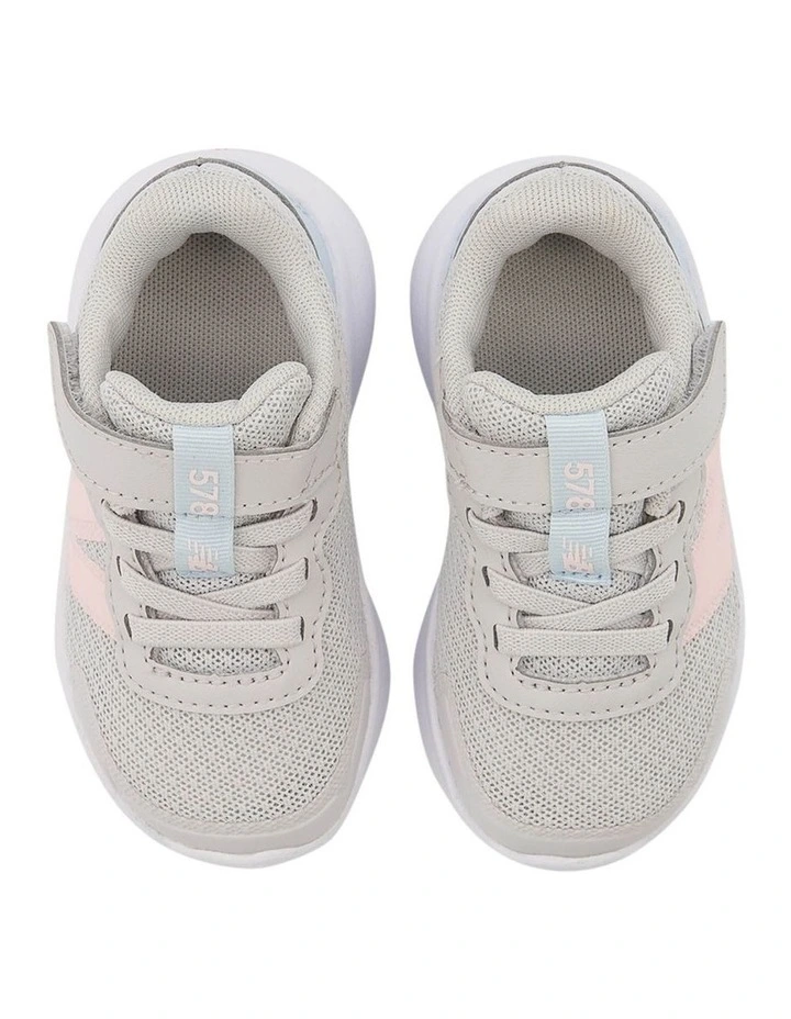 Self-Fastening Sport 578 Shoes in Grey image 3