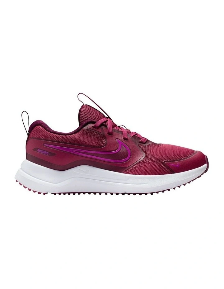 Cosmic Runner Grade School Sport Shoes in Claret image 1