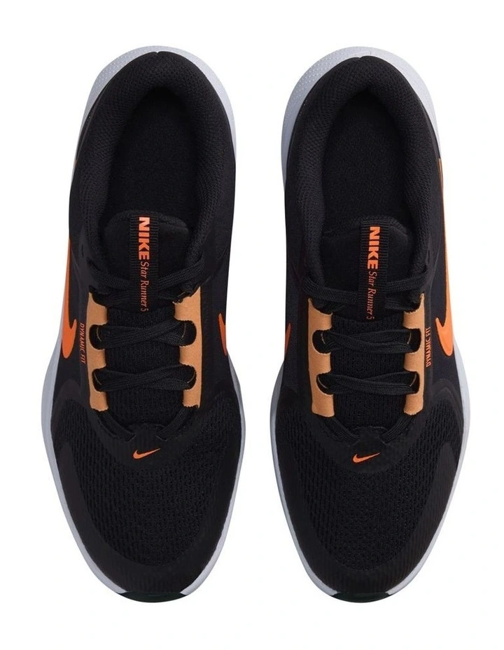 Star Runner 5 Grade School Sport Black image 3