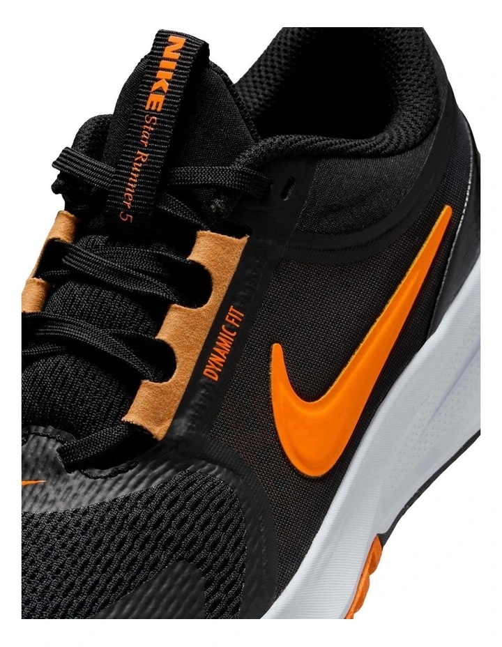 Star Runner 5 Grade School Sport Black image 5