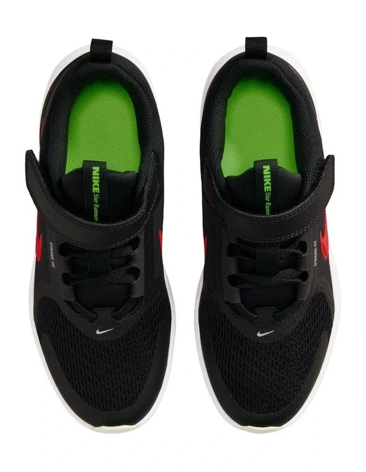 Star Runner 5 Pre-School Sport Shoe in Black image 3