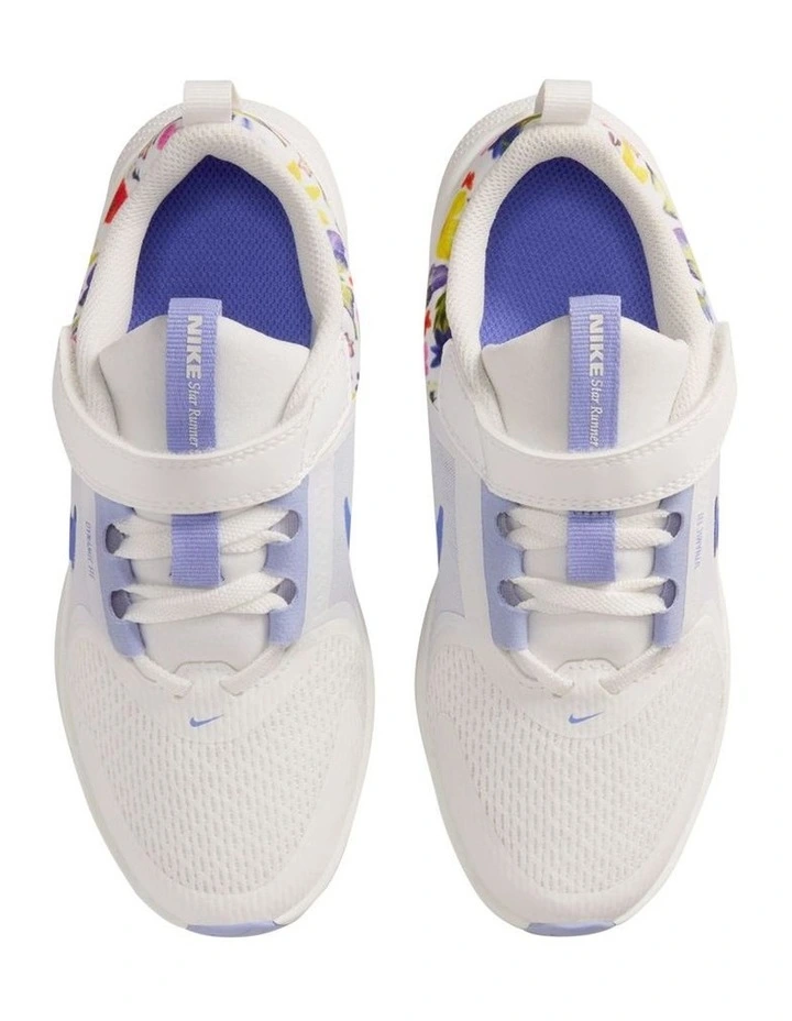 Star Runner 5 Pre-School Sport In White image 3