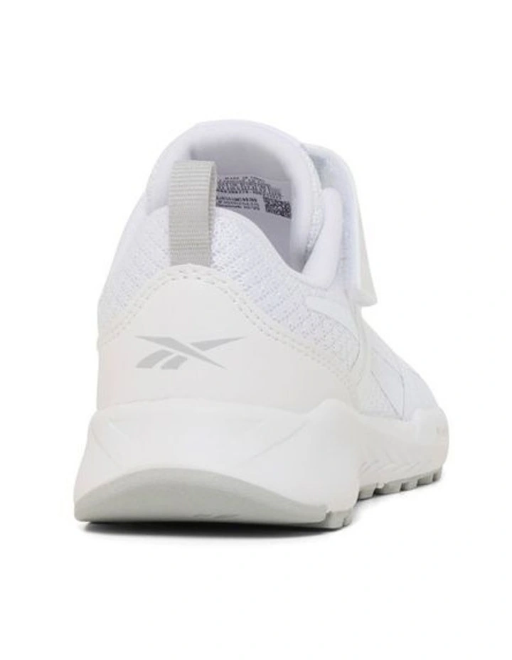 Energen Run Elastic Lace And Top Sport Shoe in White image 4
