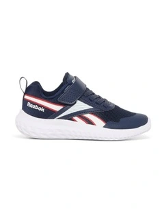 Runner Elastic L&T Strap Sport Shoe in Navy