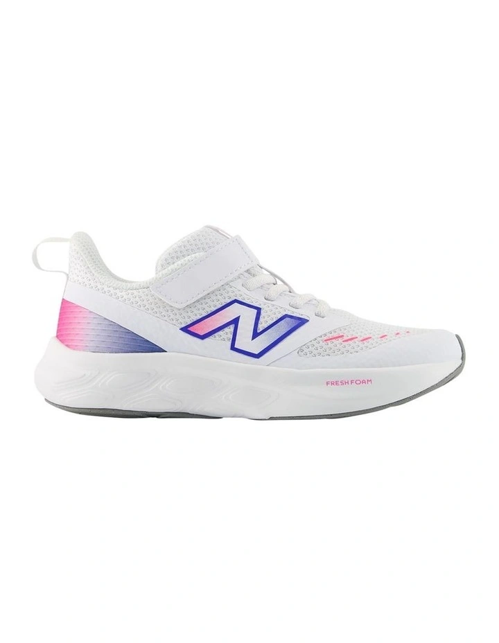 625 Self-Fastening Pre-School Sport Shoe in White image 1