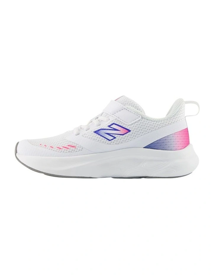 625 Self-Fastening Pre-School Sport Shoe in White image 2
