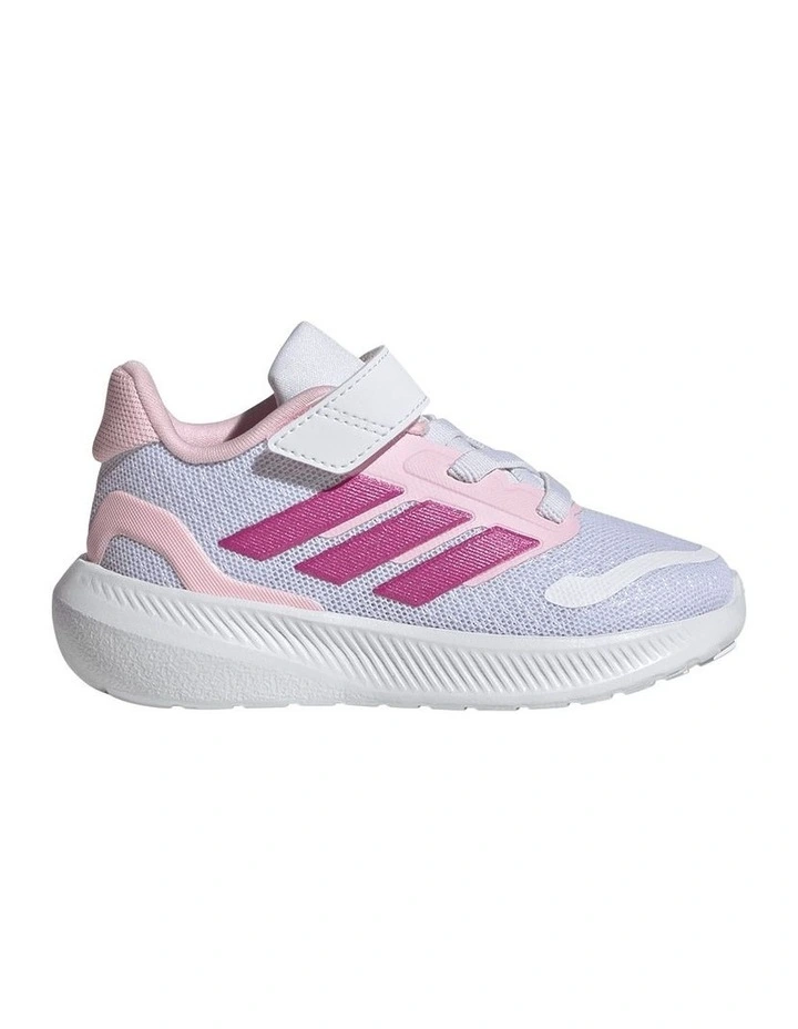 Runfalcon 5 Self-Fastening El Infant Sport Shoe in White/Clear Pink image 1