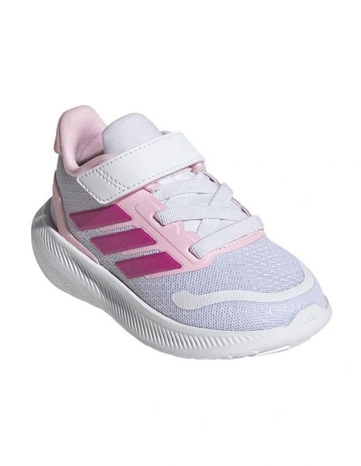 Runfalcon 5 Self-Fastening El Infant Sport Shoe in White/Clear Pink image 4