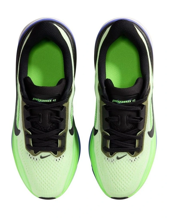 Air Zoom Pegasus 42 Grade School Sport In Lt Green image 3