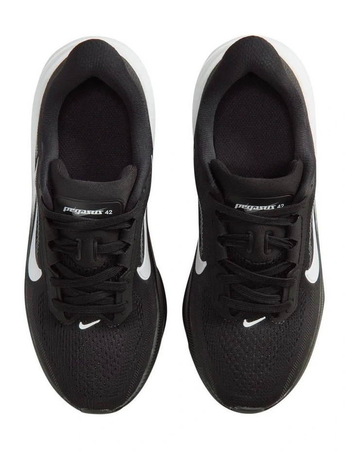 Air Zoom Pegasus 42 Grade School Sport In Blk/White image 3