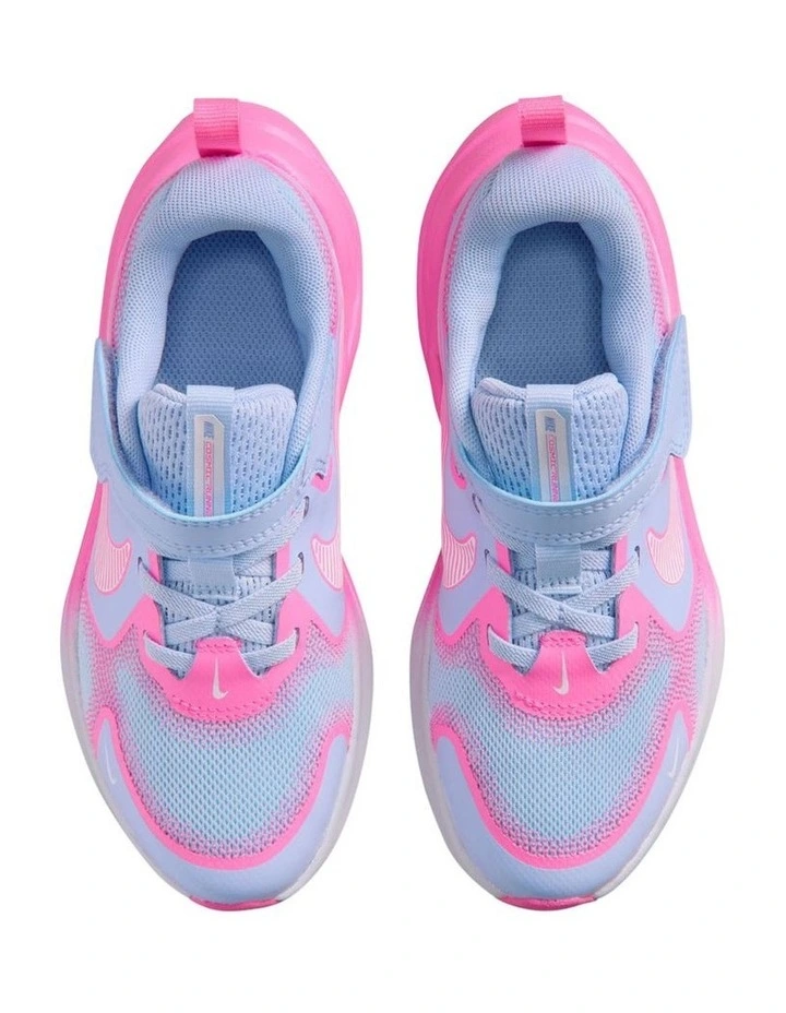 Cosmic Runner Swoosh Pre-School Sport In Hot Pink image 3