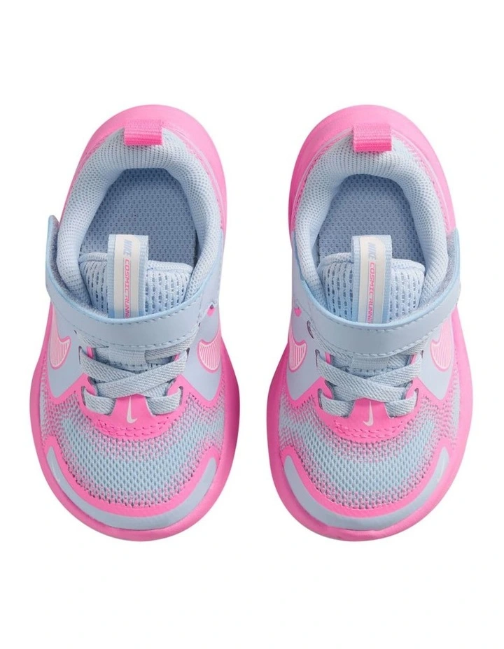 Cosmic Runner Swoosh Infant Sport in Hot Pink image 3