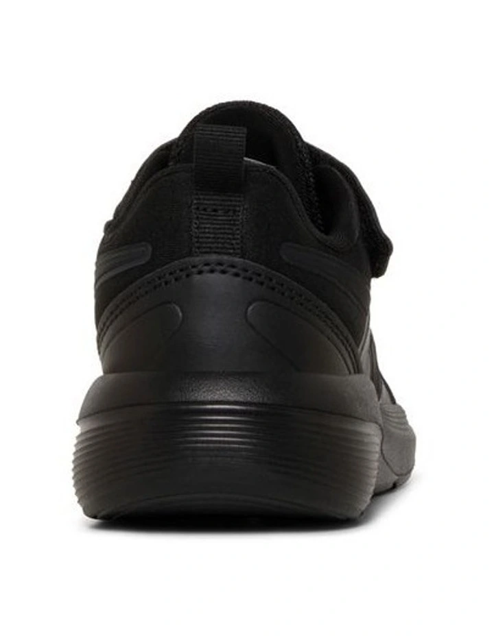 Rush Run 6.0 Synthetic Elastic Lace And Top Strap Sport In Black image 3
