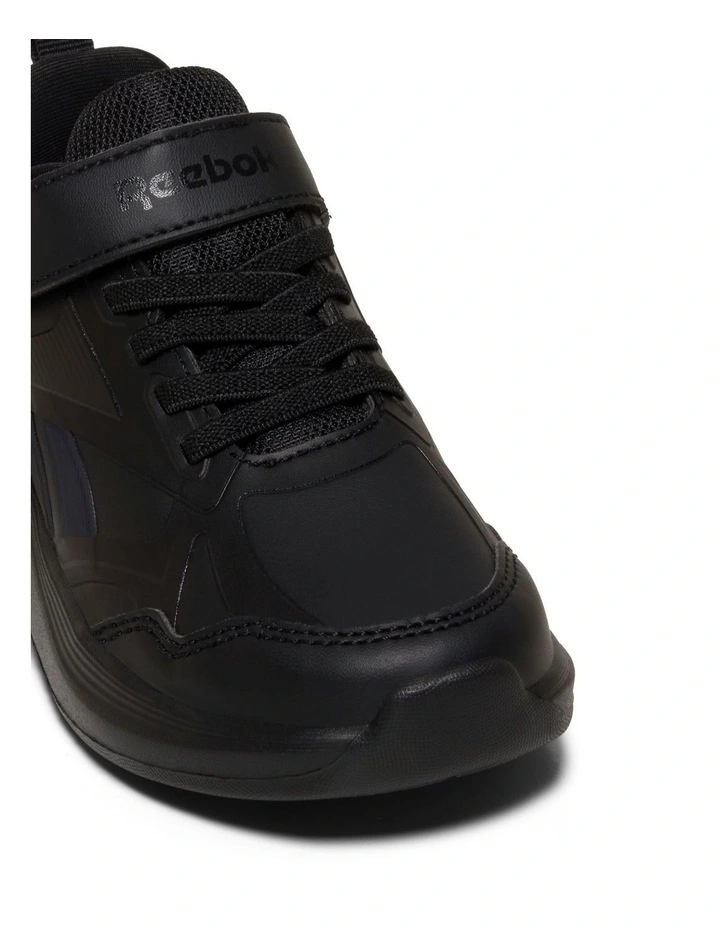 Rush Run 6.0 Synthetic Elastic Lace And Top Strap Sport In Black image 4