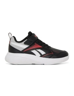 Rush Runner 6.0 Synthetic Elastic Lace Top Strap Sport In Black