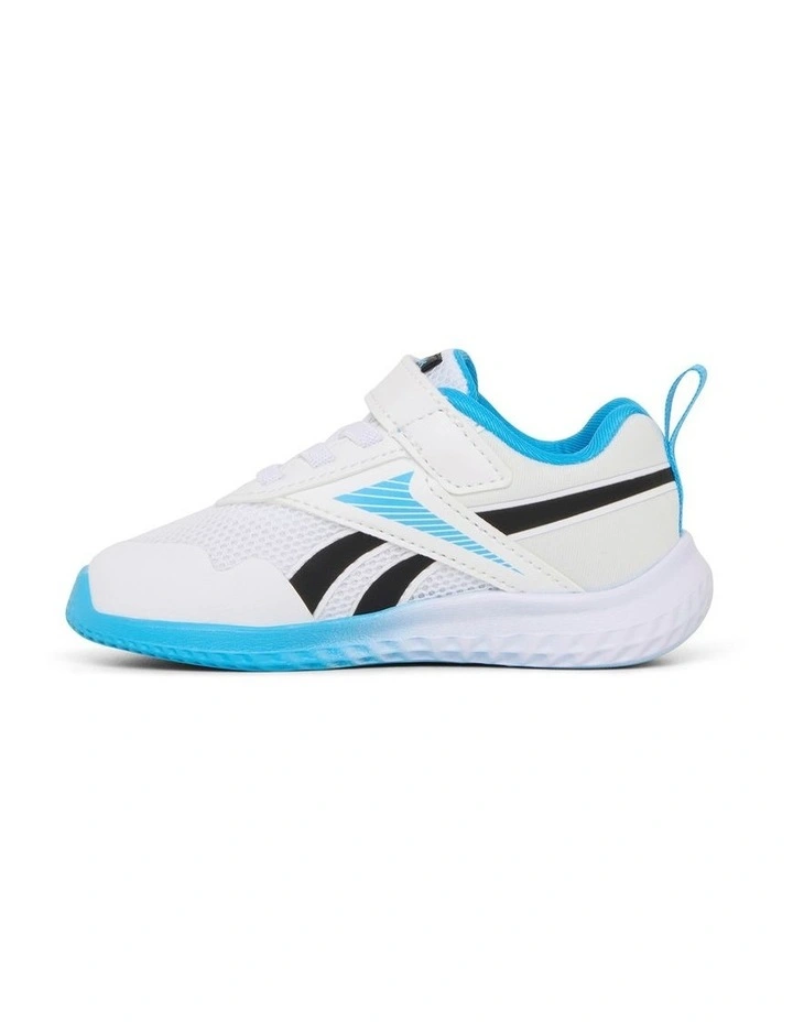 Rush Runner 5 Elas Lace & Strap Sport In Blk/White image 2