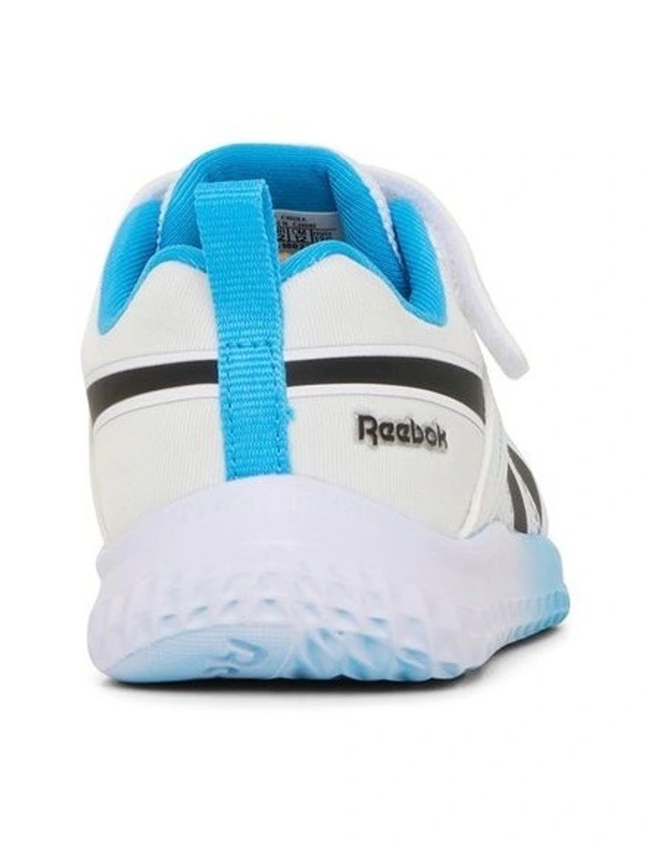 Rush Runner 5 Elas Lace & Strap Sport In Blk/White image 3