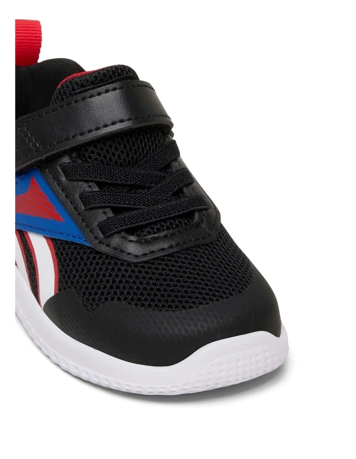 Rush Runner 5 Elas Lace & Strap Sport In Black image 4