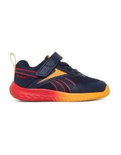 Rush Runner 5 Elas Lace & Strap Sport In Navy