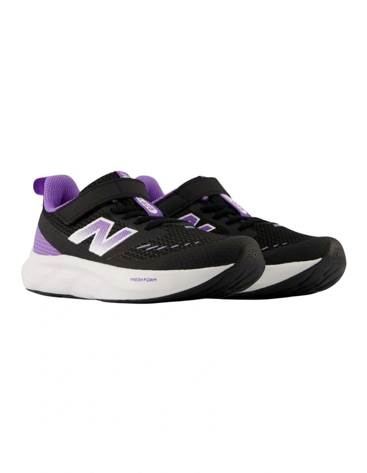 625 Self-Fastening Pre-School Sport in Black/White image 2